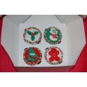 Christmass Cupcakes 4pcs